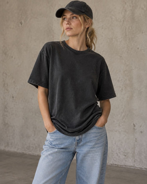Mineral Washed Short Sleeve Unisex T-shirt
