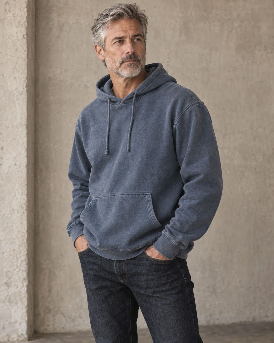Comfort Dyed Hooded Unisex Sweatshirt