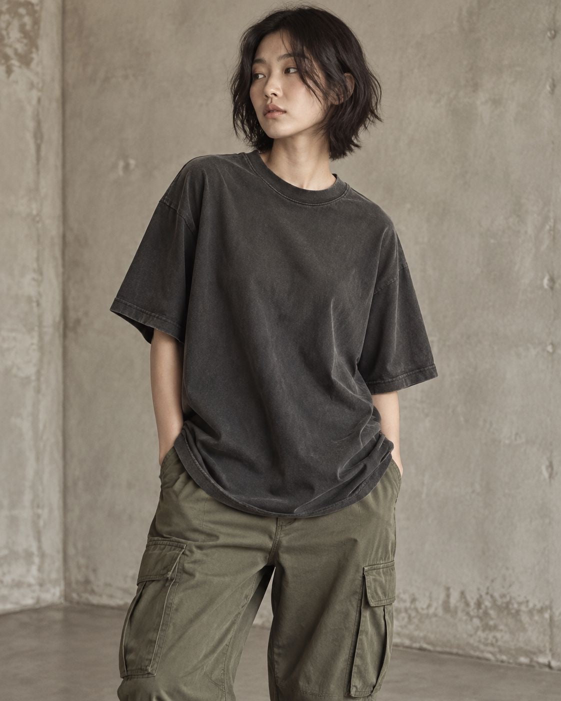 Mineral Washed Short Sleeve Unisex T-shirt